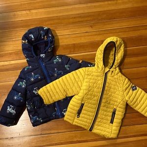 Bundle Up! Set of 2 Toddler Boy Coats